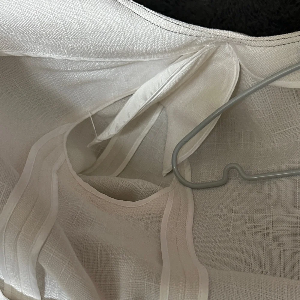 Dior White Short Sleeve Blazer with Shoulder Pads
